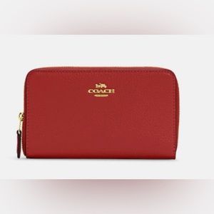 Coach Red Apple Wallet